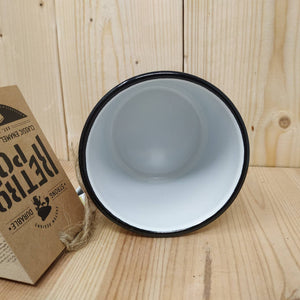 Tazza RETROPOT acciaio smaltato "Home Van"