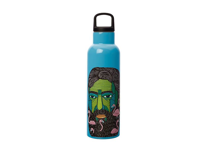 Bottiglia termica  MULGA THE ARTIST 600ml - FLAMINGO MAN
