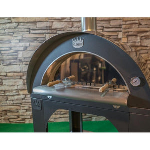 Forno a legna CLEMENTI PULCINELLA tetto inox 304