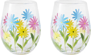 Set 2 bicchieri tumbler Livellara Flora "Giardino"