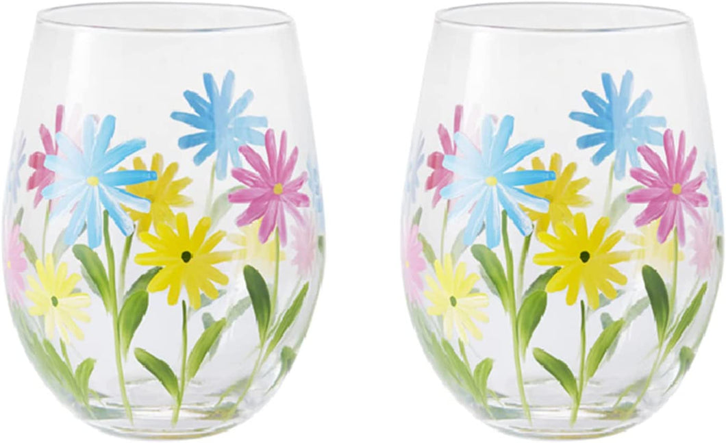 Set 2 bicchieri tumbler Livellara Flora 