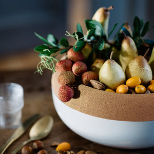 Fruttiera ceramica e sughero Emile Henry Grand Cru