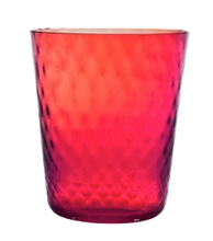 Carica l&#39;immagine nel visualizzatore di Gallery, Bicchiere vetro Melting Pot Set 6 pezzi Red
