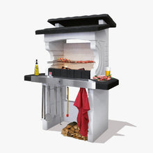 Carica l&#39;immagine nel visualizzatore di Gallery, Barbecue in cemento con cappa SAROM KOS
