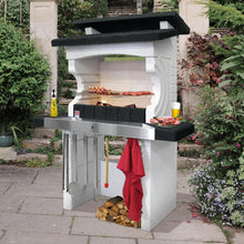 Carica l&#39;immagine nel visualizzatore di Gallery, Barbecue in cemento con cappa SAROM KOS
