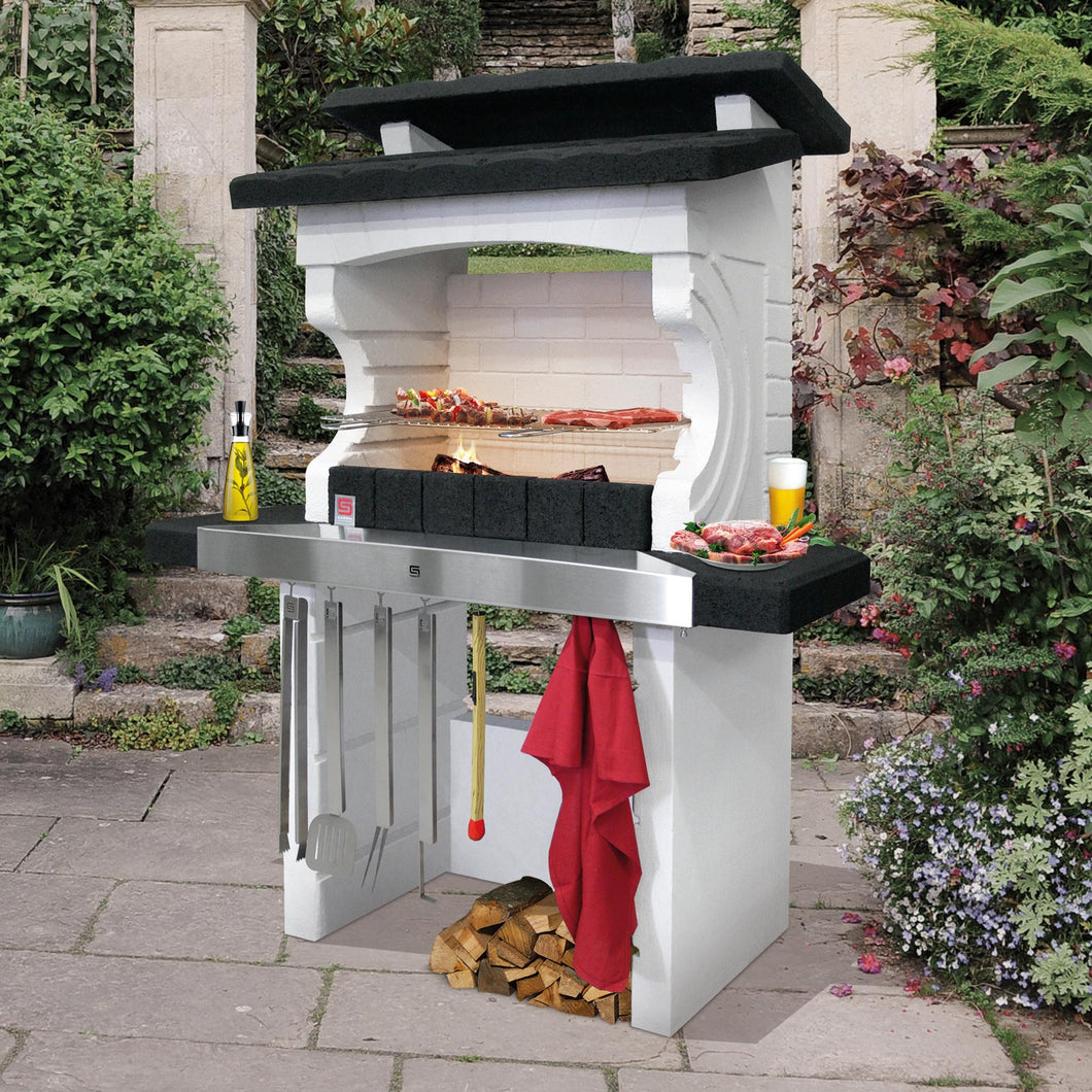 Barbecue in cemento con cappa SAROM KOS