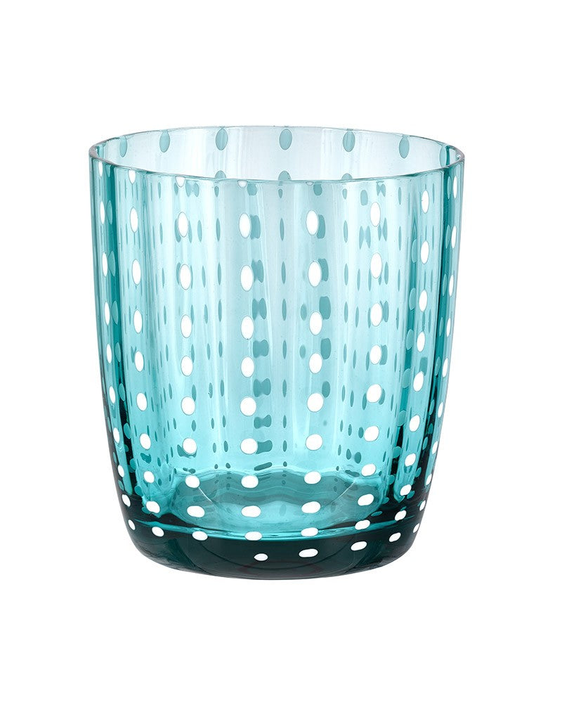 Bicchiere tumbler Livellara serie Carnival - Lake Green