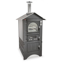 Carica l&#39;immagine nel visualizzatore di Gallery, Forno a legna CLEMENTI MASTER tetto e pareti inox 304
