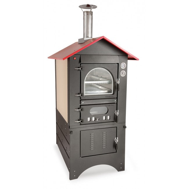 Forno a legna CLEMENTI MASTER tetto rosso