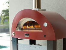 Carica l&#39;immagine nel visualizzatore di Gallery, Forno ibrido legna/gas ALFA MODERNO 3 PIZZE
