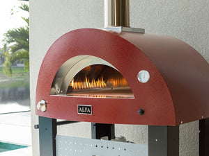 Forno ibrido legna/gas ALFA MODERNO 3 PIZZE