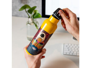 Bottiglia termica  MULGA THE ARTIST 600ml - FLAMINGO MAN