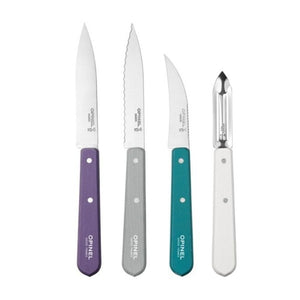 Cofanetto 4 coltelli da cucina OPINEL Les Essentiels Art Decò