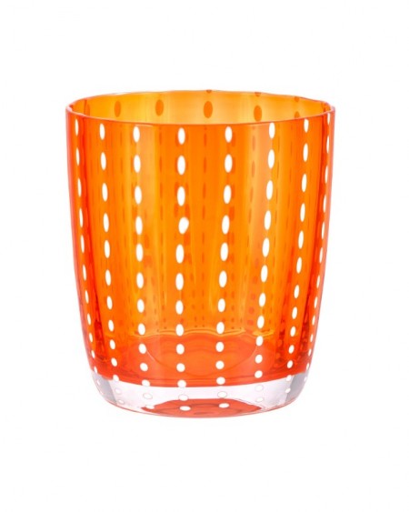 Bicchiere tumbler Livellara serie Carnival - Orange