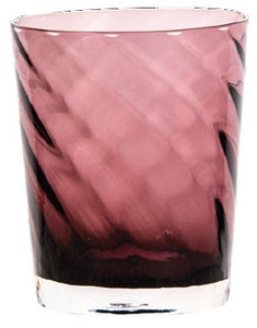 Bicchiere tumbler ottico Veneziano Livellara vari colori