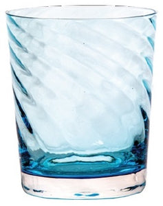 Bicchiere tumbler ottico Veneziano Livellara vari colori