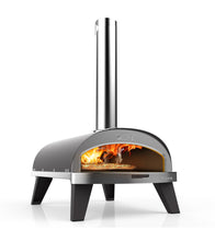 Carica l&#39;immagine nel visualizzatore di Gallery, Forno a pellet portatile Ziipa Piana Ardoise - PREZZO OUTLET -
