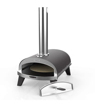 Carica l&#39;immagine nel visualizzatore di Gallery, Forno a pellet portatile Ziipa Piana Ardoise - PREZZO OUTLET -
