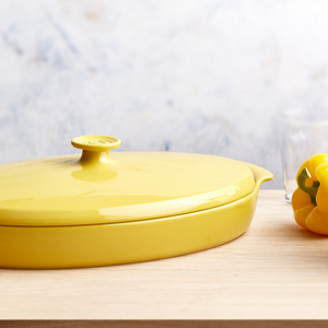 Pesciera "Plat Papillote" Emile Henry Jaune Provence