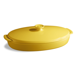 Pesciera "Plat Papillote" Emile Henry Jaune Provence