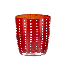 Carica l&#39;immagine nel visualizzatore di Gallery, Bicchiere tumbler Livellara serie Carnival - Red
