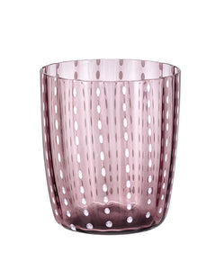 Bicchiere tumbler Livellara serie Carnival - Amthyest