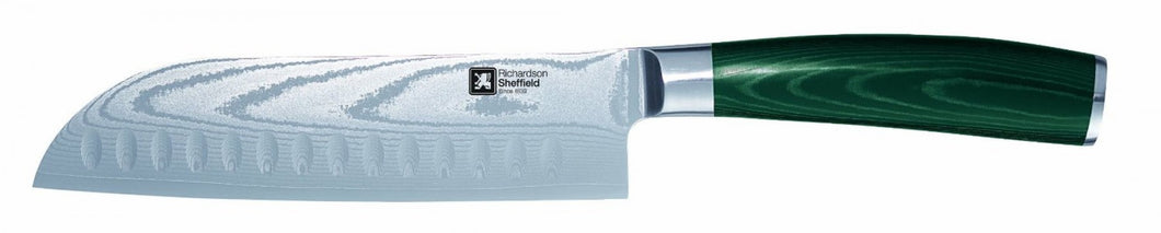 Coltello santoku 17,5cm professionale MIDORI in cofanetto bambù