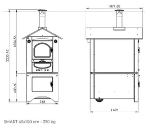 Forno a legna CLEMENTI SMART