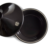 Carica l&#39;immagine nel visualizzatore di Gallery, Tajine ceramica Ø32 Emile Henry nero opaco

