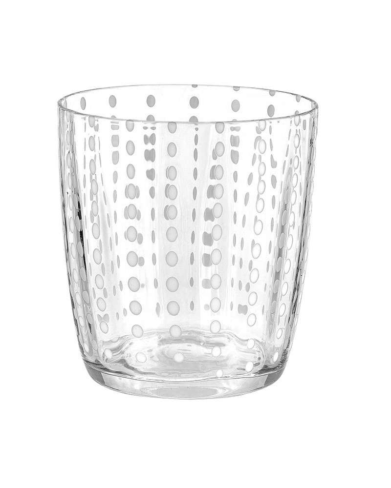 Bicchiere tumbler Livellara serie Carnival - Clear