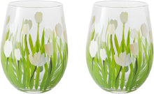 Carica l&#39;immagine nel visualizzatore di Gallery, Set 2 bicchieri tumbler Livellara Flora &quot;Tulipano&quot;
