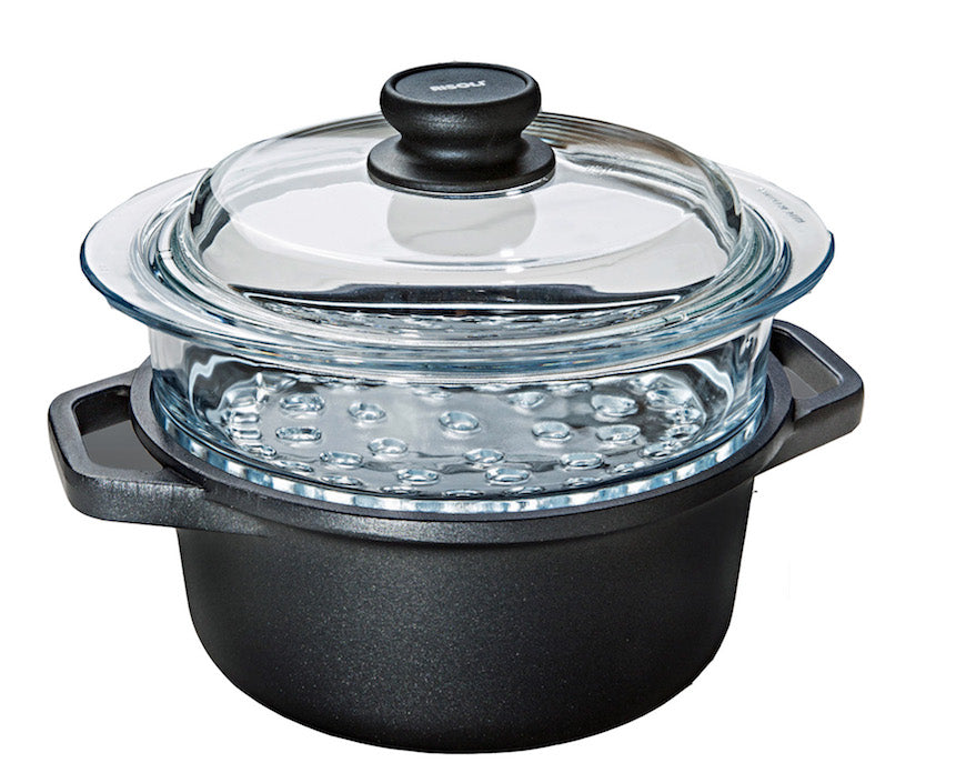 Casseruola Vaporiera alluminio pressofuso RISOLÌ VAPORPLUS