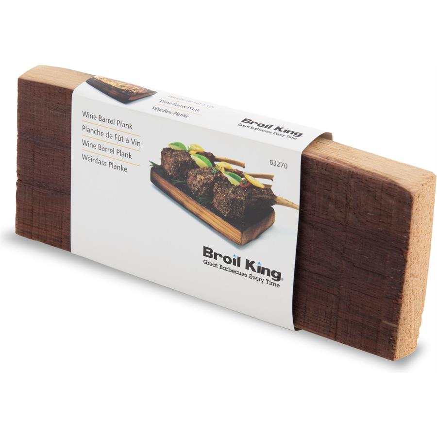 Tavoletta acero cottura botte di vino BROIL KING