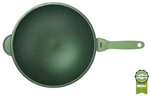 WOK in alluminio pressofuso Ø30 RISOLÌ DR GREEN