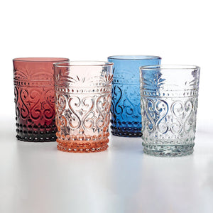 Bicchiere tumbler Zafferano Provenzale Rock Vari colori